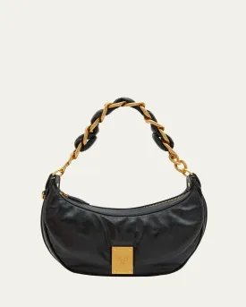 1945 Soft Hobo Bag in Crinkled Leather