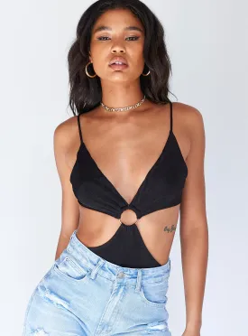 Adelaide Bodysuit Black