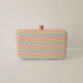 Ariana Pearl Bridal Clutch
