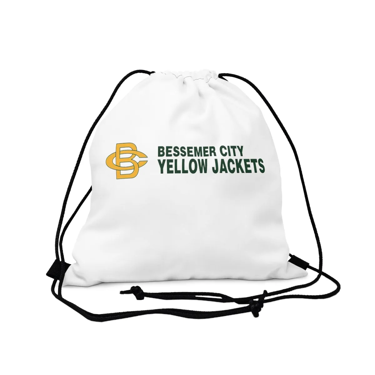 Bessemer City Yellow Jackets Outdoor Drawstring Bag