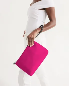 Bright Cool Pink Zip Pouch | Bright Pure Cool Pink | C0M100Y25K0