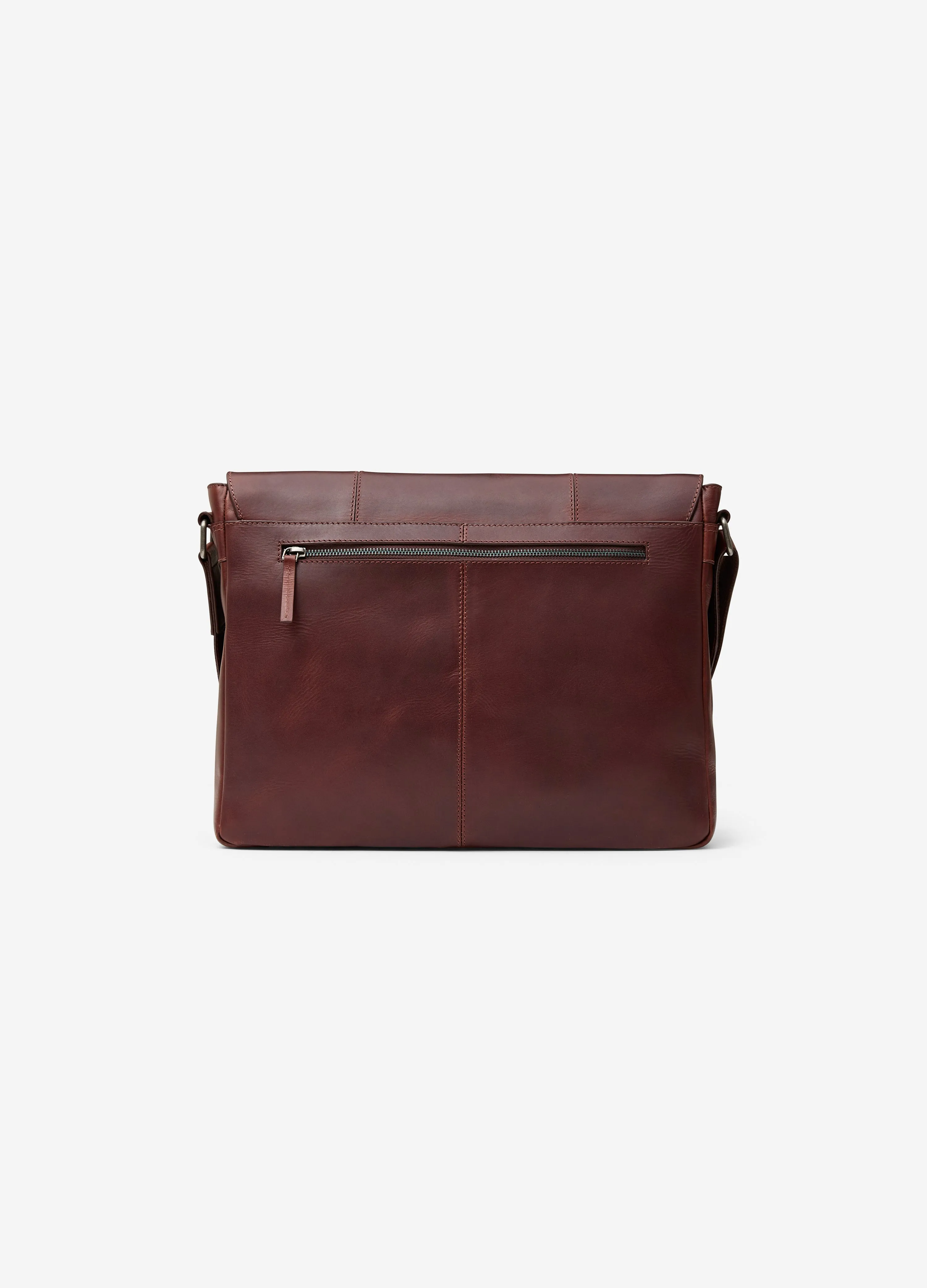Buckle Messenger Bag Chocolate