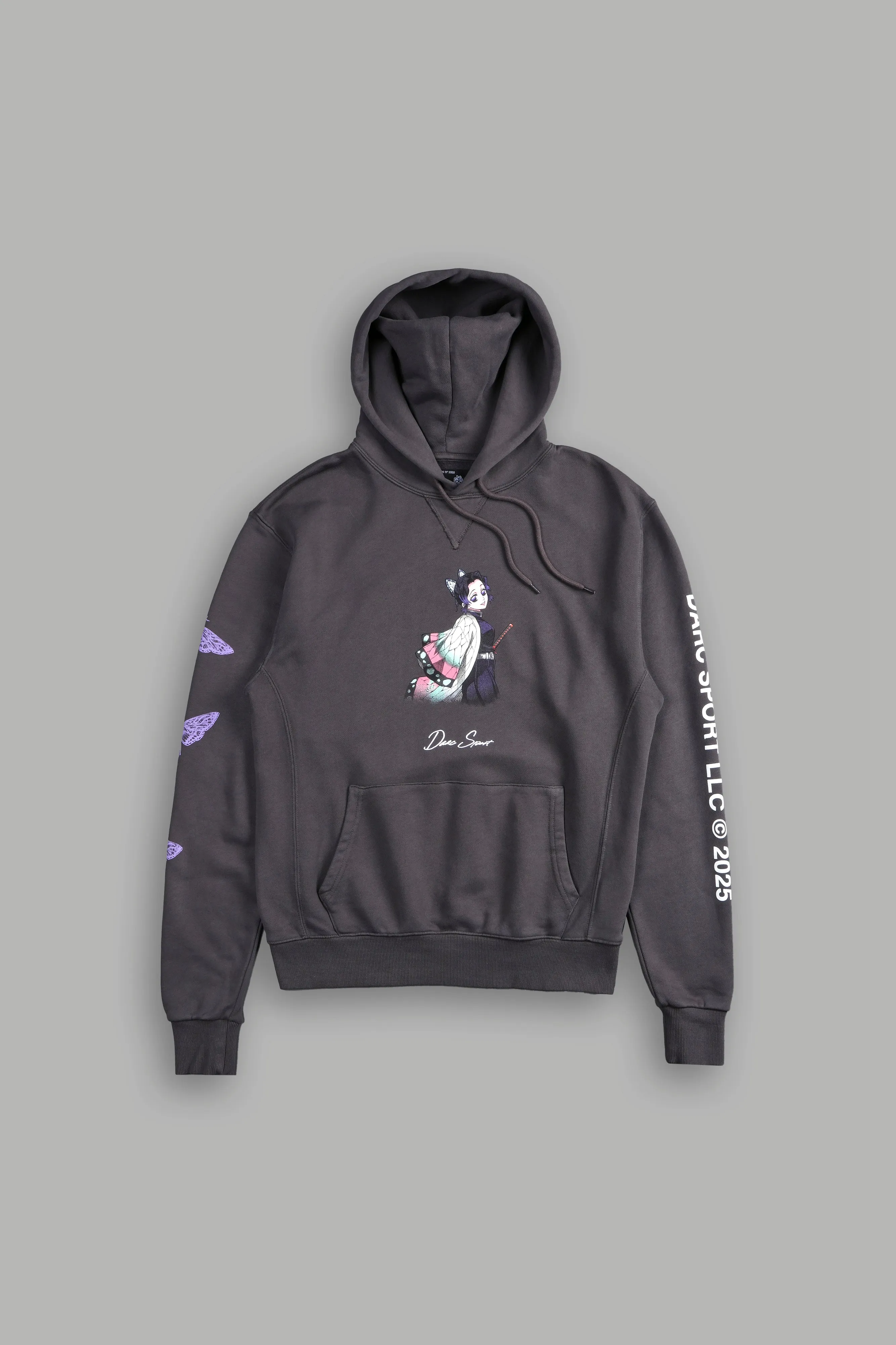 Butterfly Dance She "Dakota" Hoodie in Wolf Gray