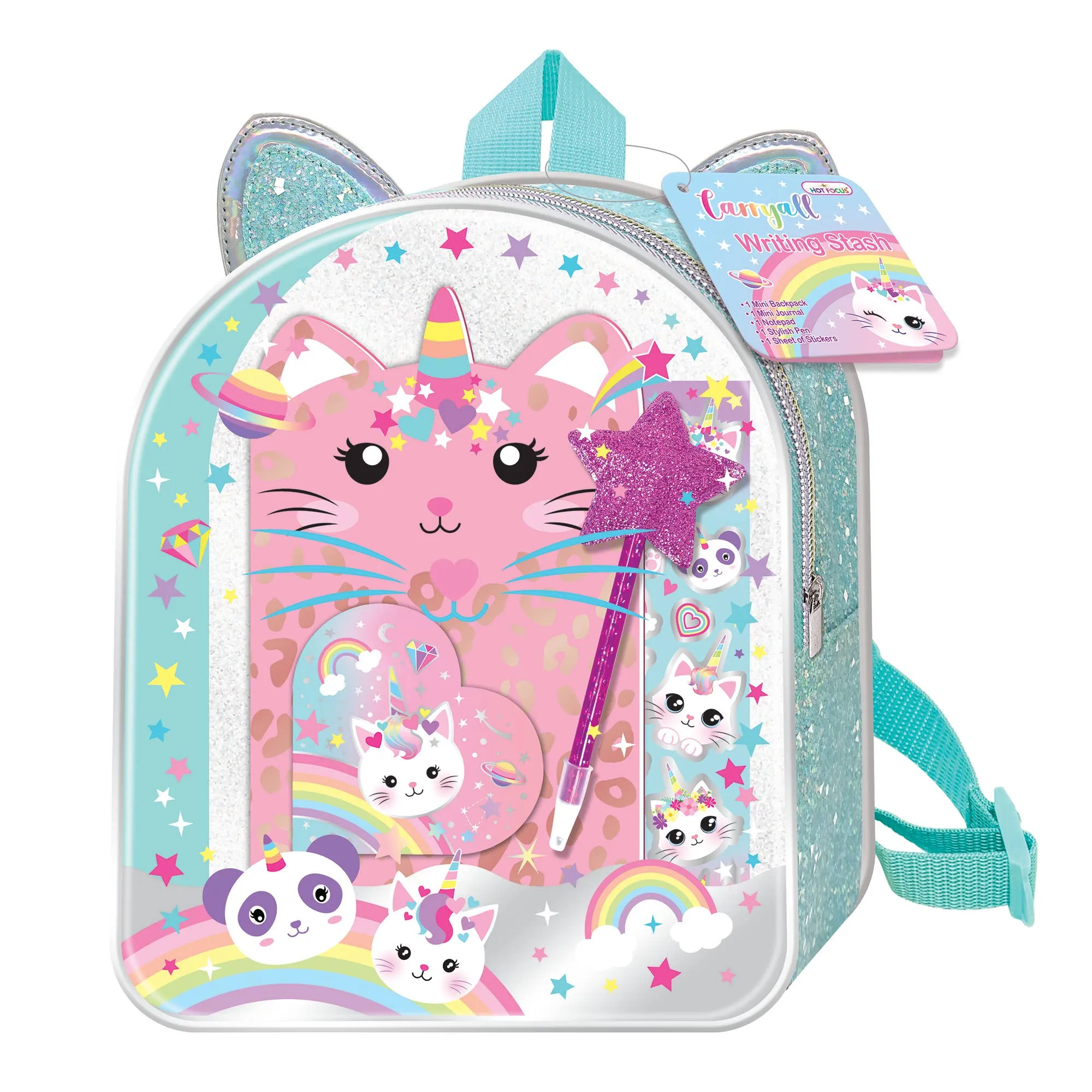 Carry All Writing Stash, Caticorn