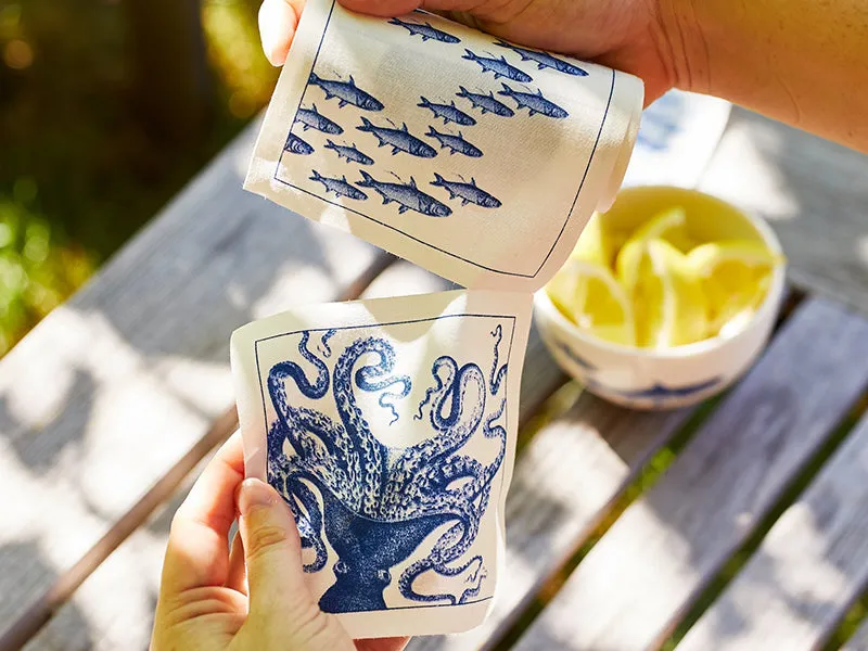 Caskata Coastal Cocktail Napkin Roll