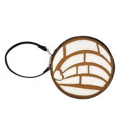 Concha Bread Mini Wristlet