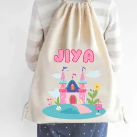 Custom Drawstring Bag - Princess Palace