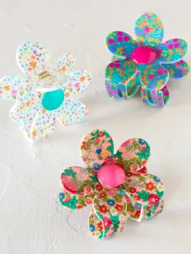 Daisy Flower Hair Clip