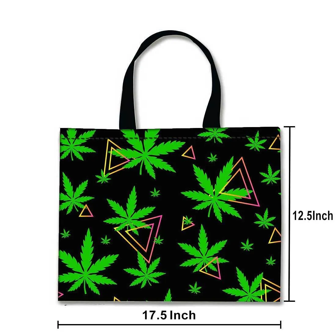 Designer Tote Bag With Zip Beach Gym Travel Bags -  HAPPY 4:20