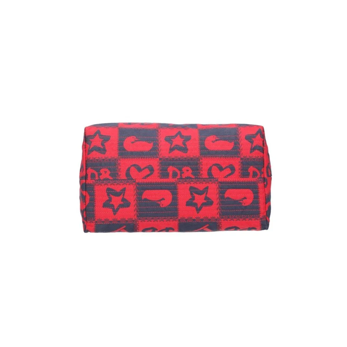 Dooney & Bourke Logo Hobo Bags Fabric Red Colour For Women