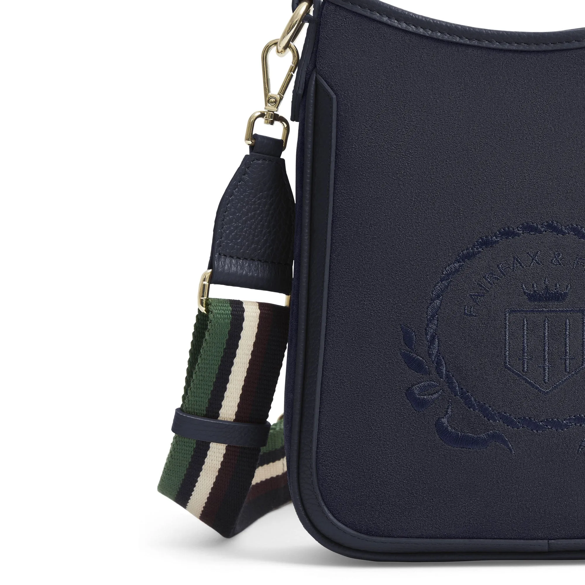 Fairfax & Favor Richmond Messenger Bag Suede