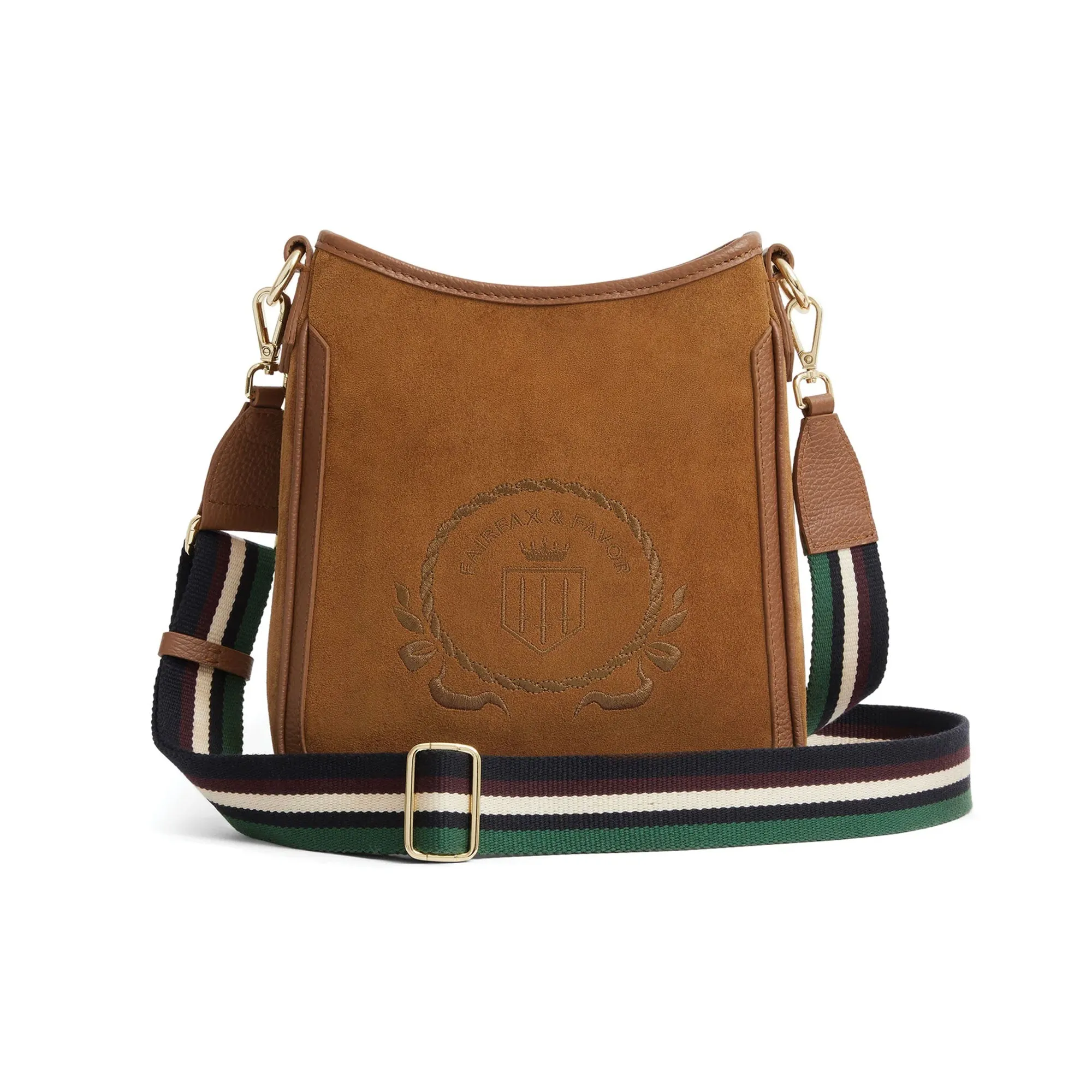 Fairfax & Favor Richmond Messenger Bag Suede
