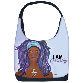 I Am Worthy Hobo Shoulder Bag