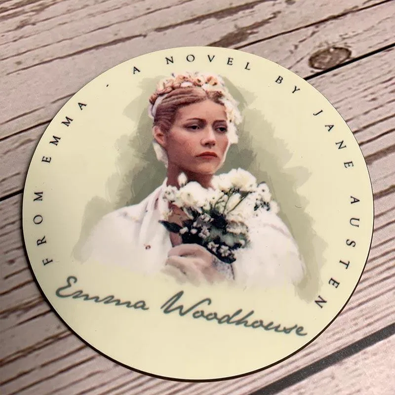 Jane Austen Coasters - Heroines Design