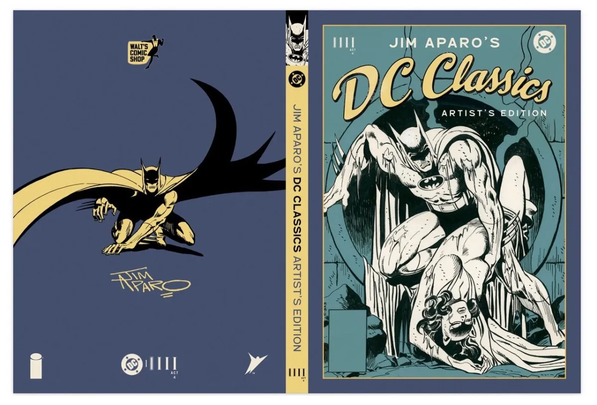 Jim Aparos DC Classics Artists Edition HC Walt's Comic Shop Exclusive *PRE-ORDER*