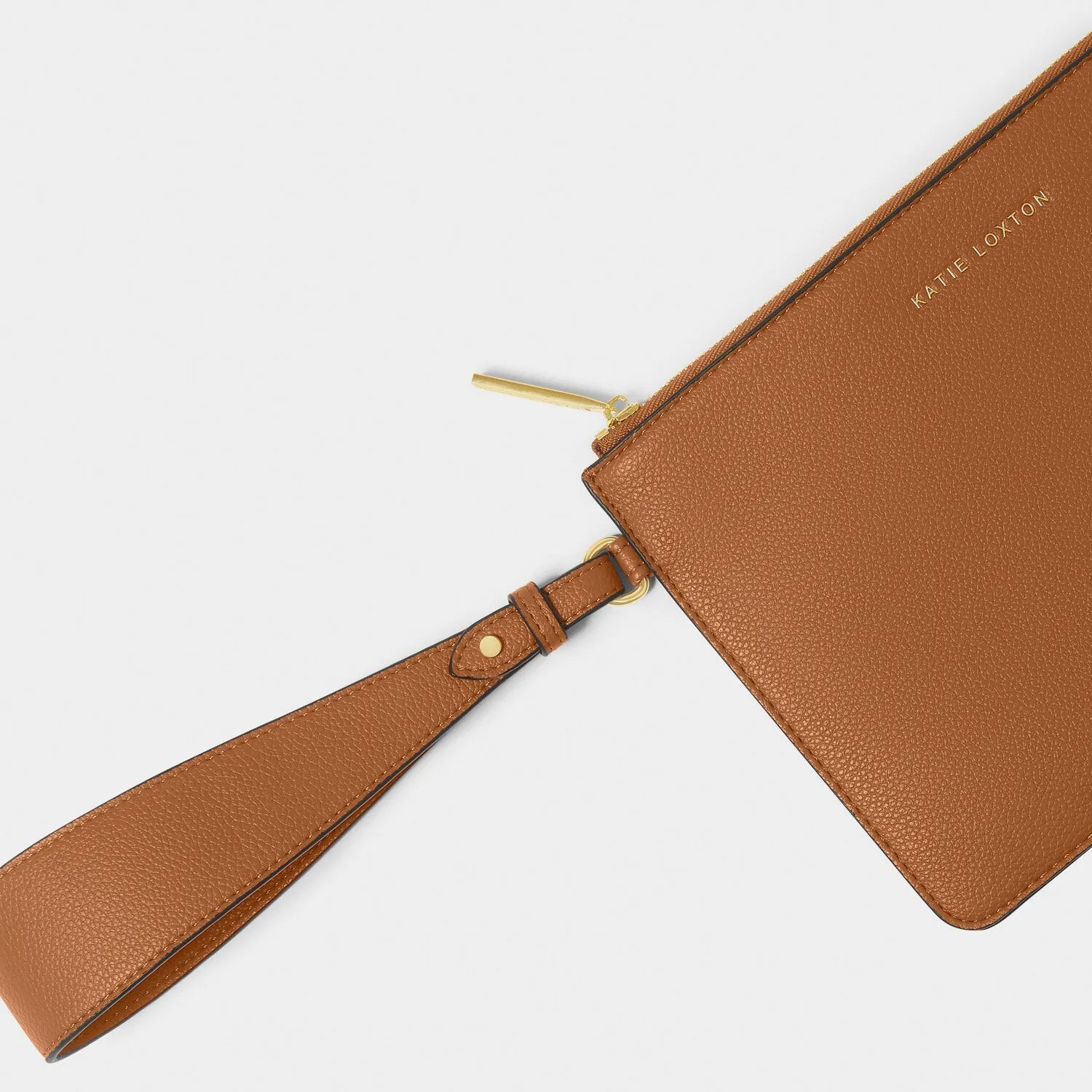 Katie Loxton Cognac Marni Wristlet Pouch KLB3646