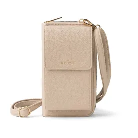 Kedzie Eclipse Smartphone Crossbody - Cream