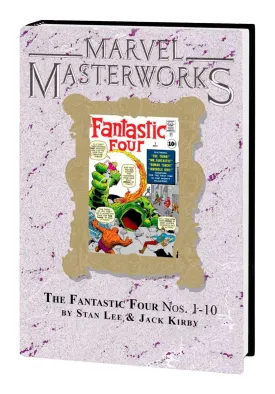 Marvel Masterworks: The Fantastic Four Vol. 1 HC [DM Only] 2022 Printing (Spine Numbering: #2)