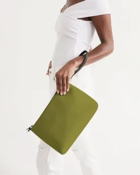 Medium Dark Midtone Yellow Zip Pouch | C0M0Y80K60