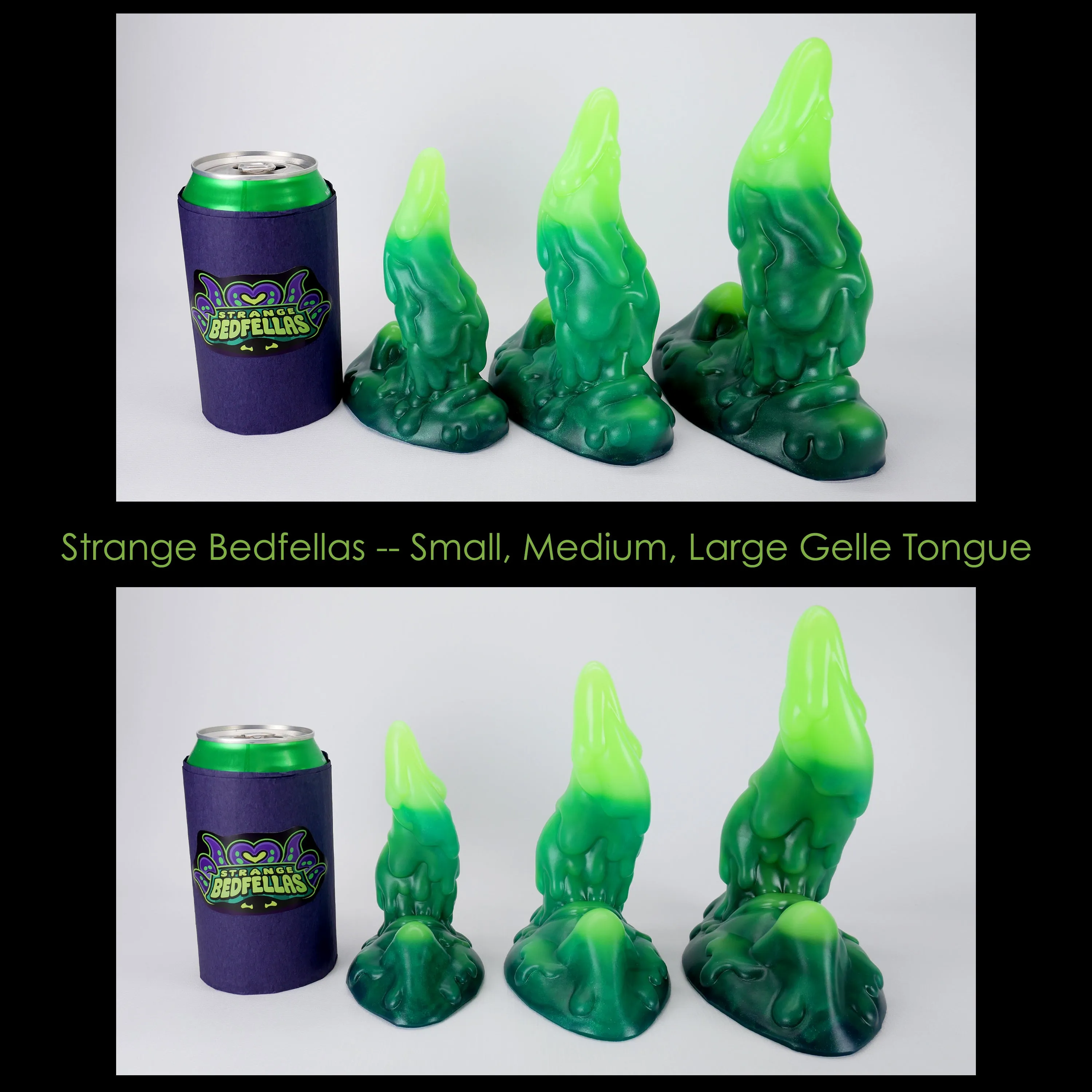 Medium Gelle's Tongue -- Super Soft silicone -- GT-200