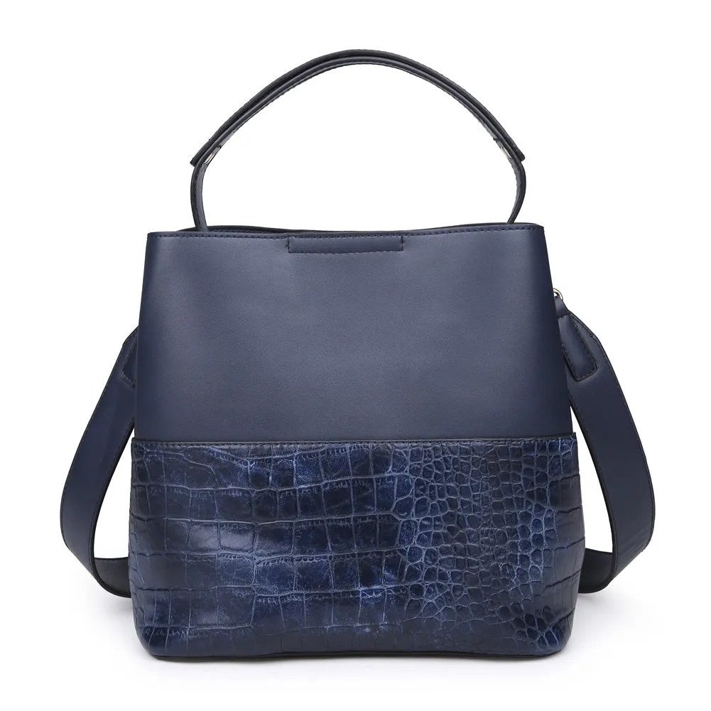 Miranda Croc Tote
