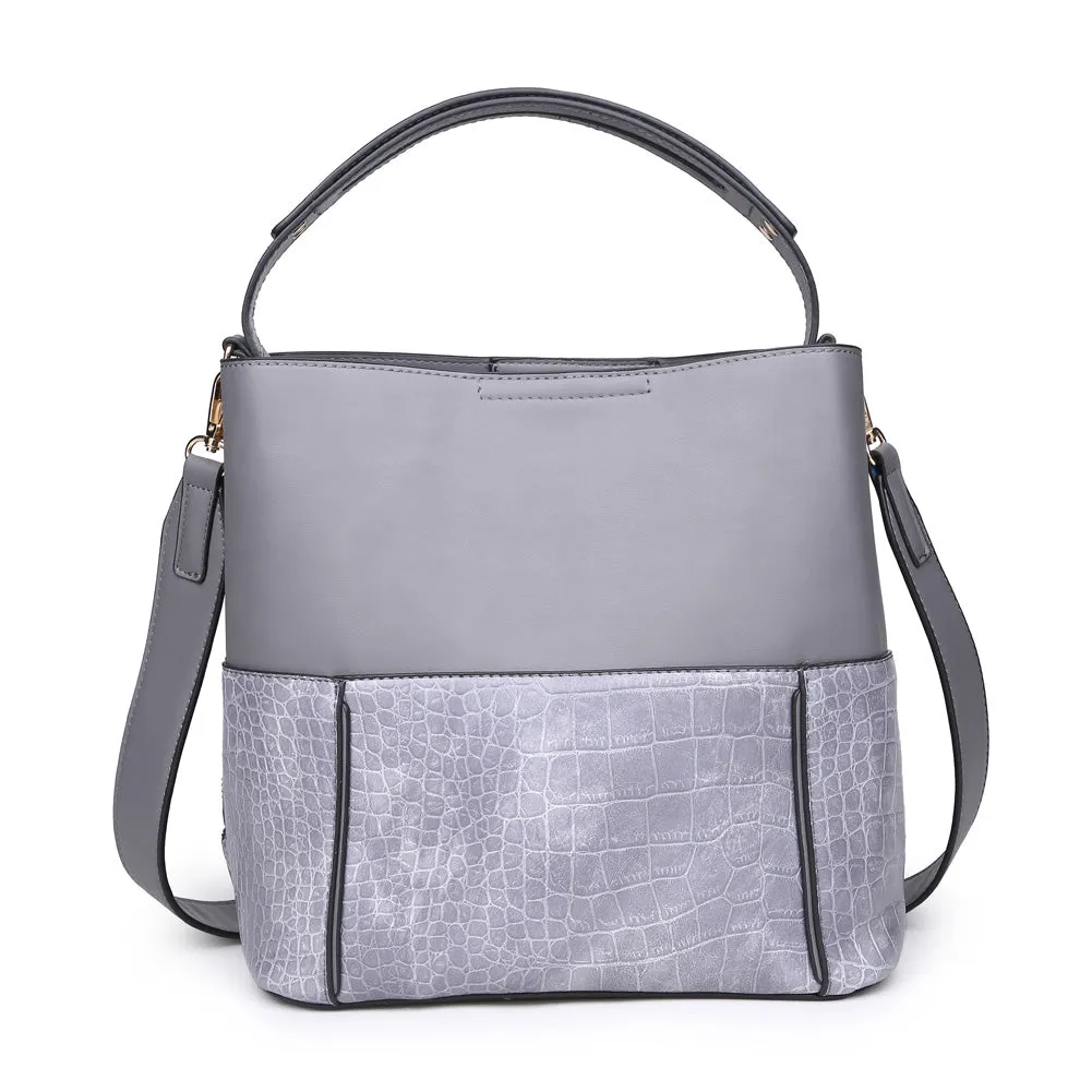 Miranda Croc Tote