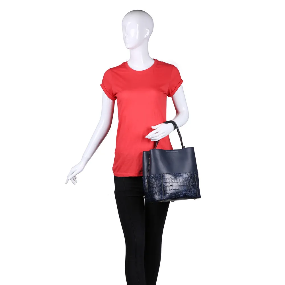 Miranda Croc Tote