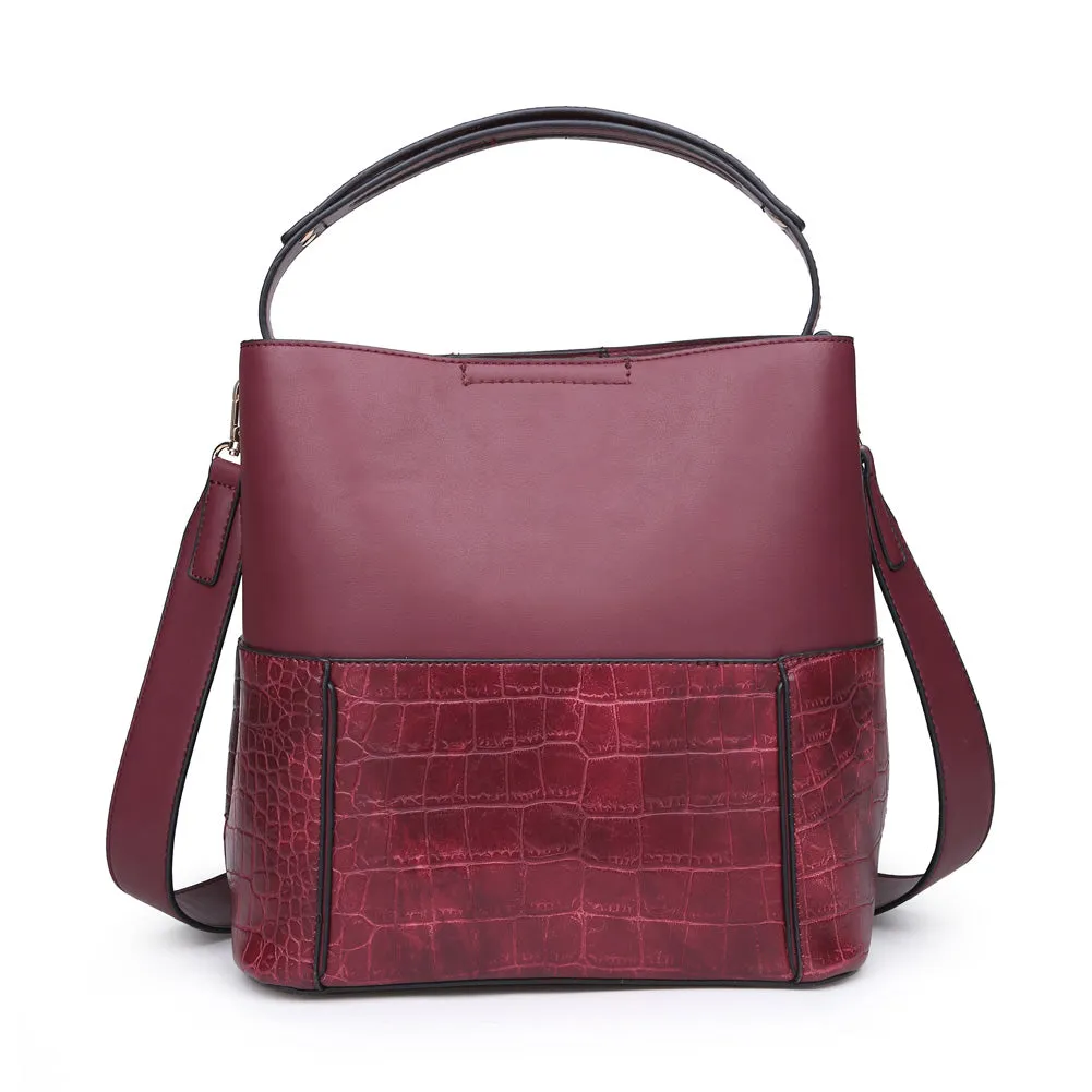 Miranda Croc Tote