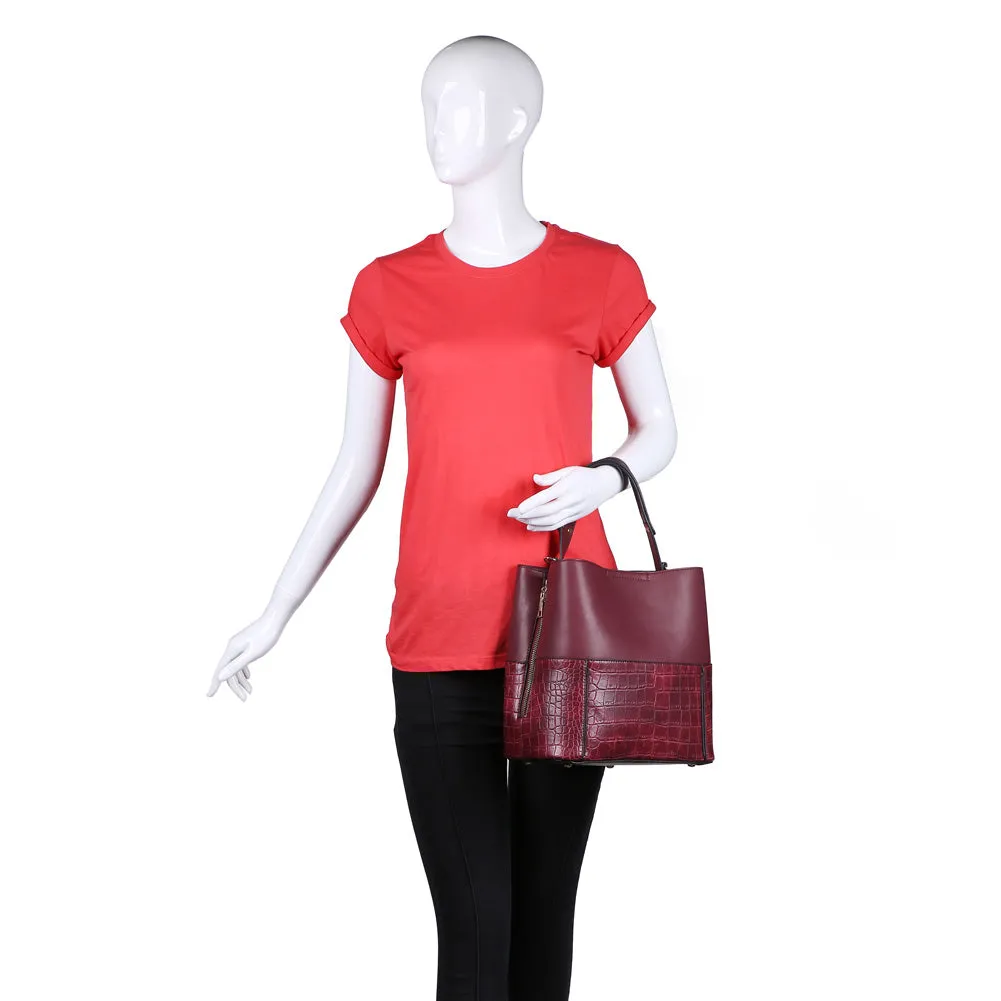Miranda Croc Tote