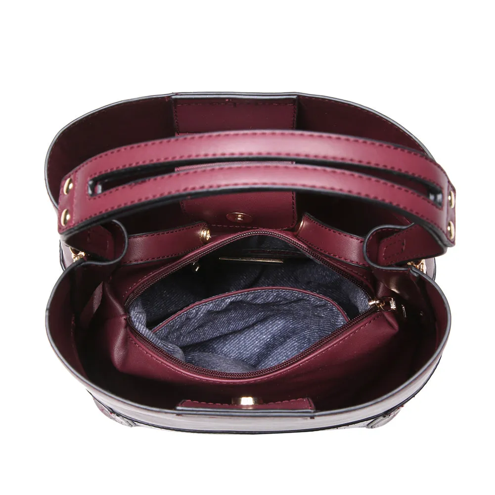 Miranda Croc Tote