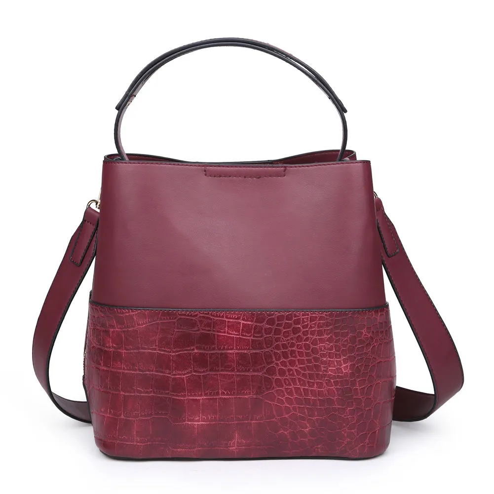 Miranda Croc Tote