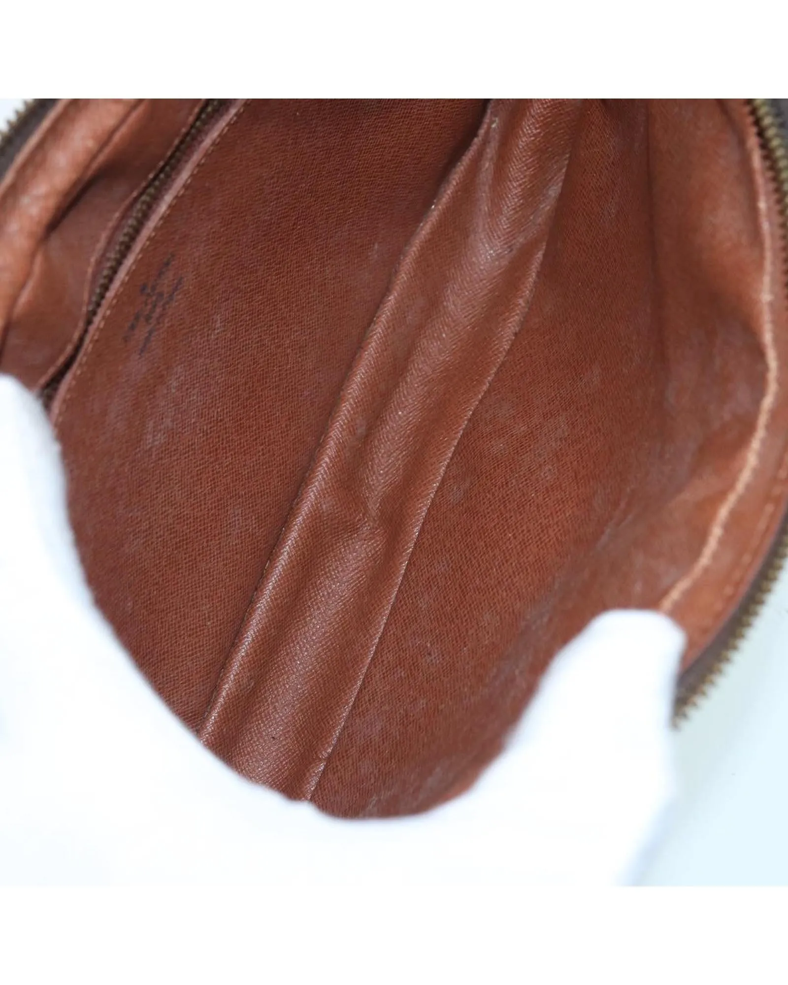 Monogram Clutch Bag with Wrist Strap