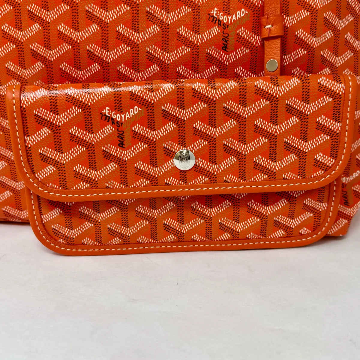 New Goyard St. Louis PM Tote with Pouch