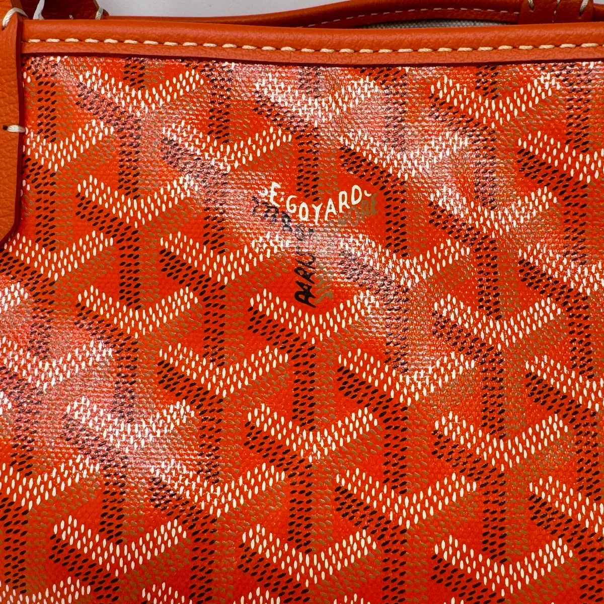 New Goyard St. Louis PM Tote with Pouch