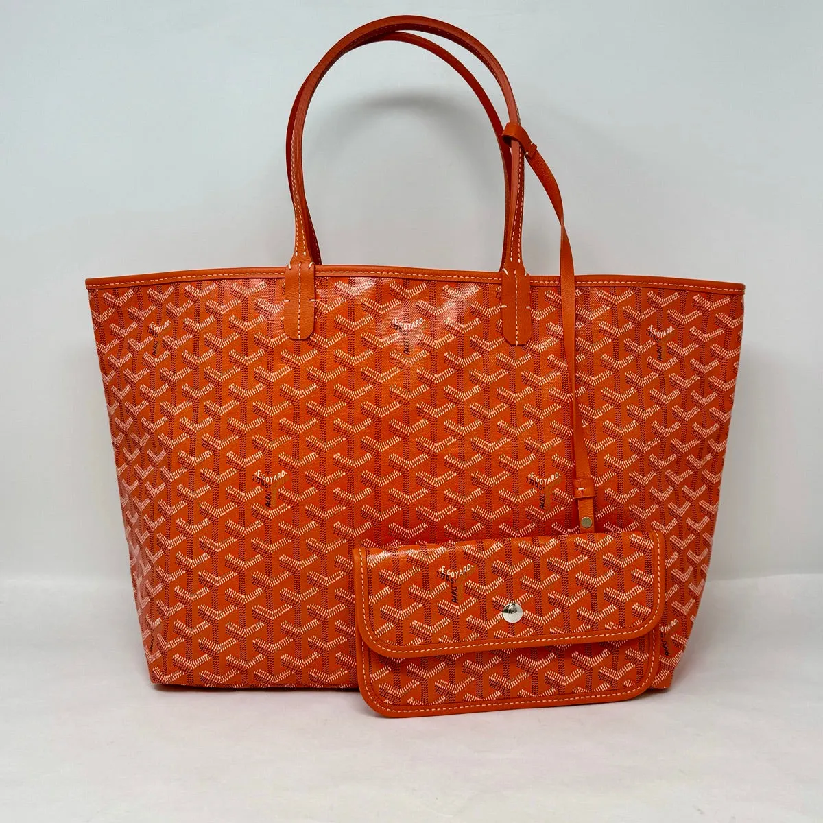 New Goyard St. Louis PM Tote with Pouch