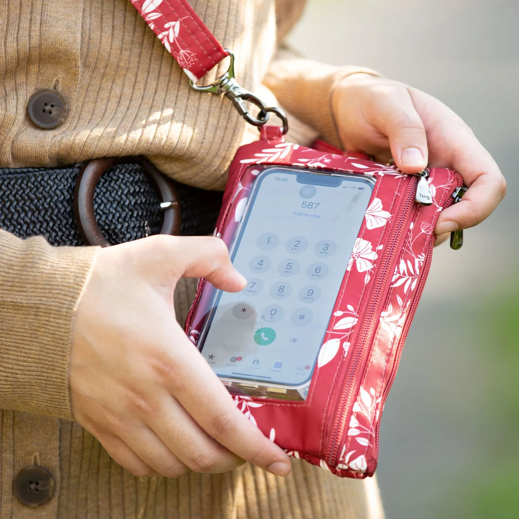 Peekaboo Convertible Crossbody Bag