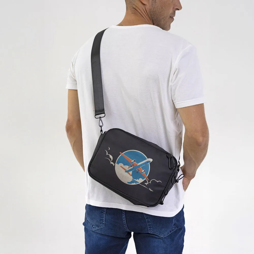 Plane Retro Sky - Travel Bag