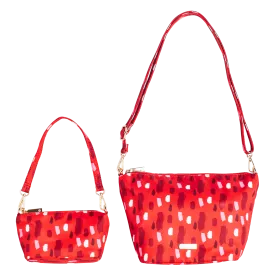 Red Lucky Lucy Lightweight Sling Bag