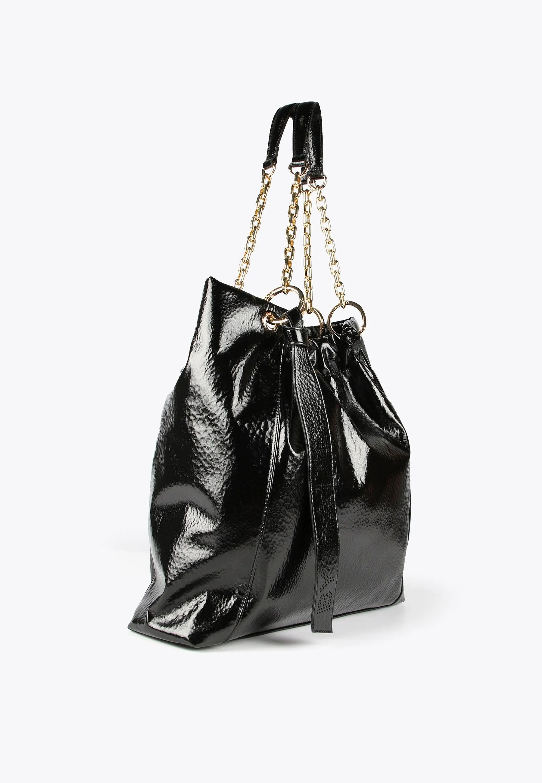 Shiny tote bag