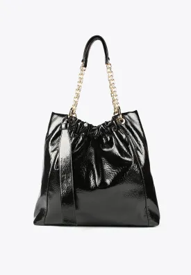 Shiny tote bag