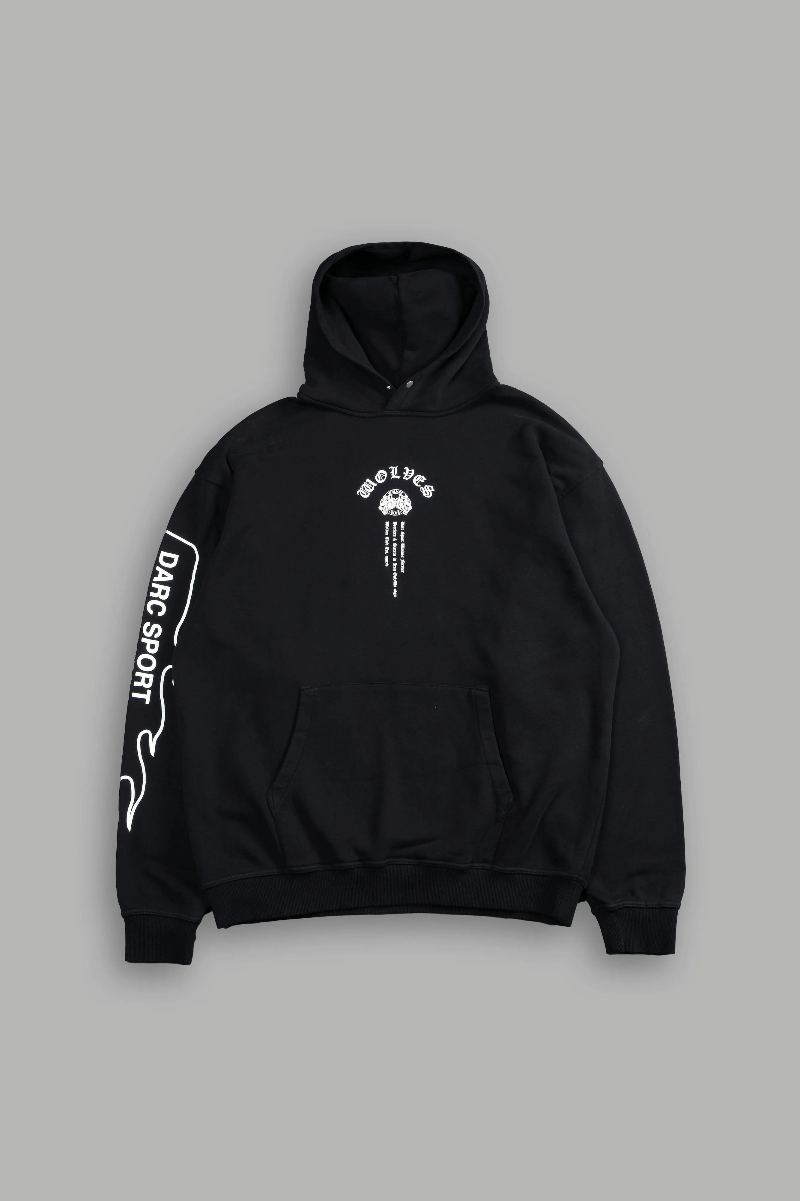 The Hunter "Pierce" Hoodie in Black