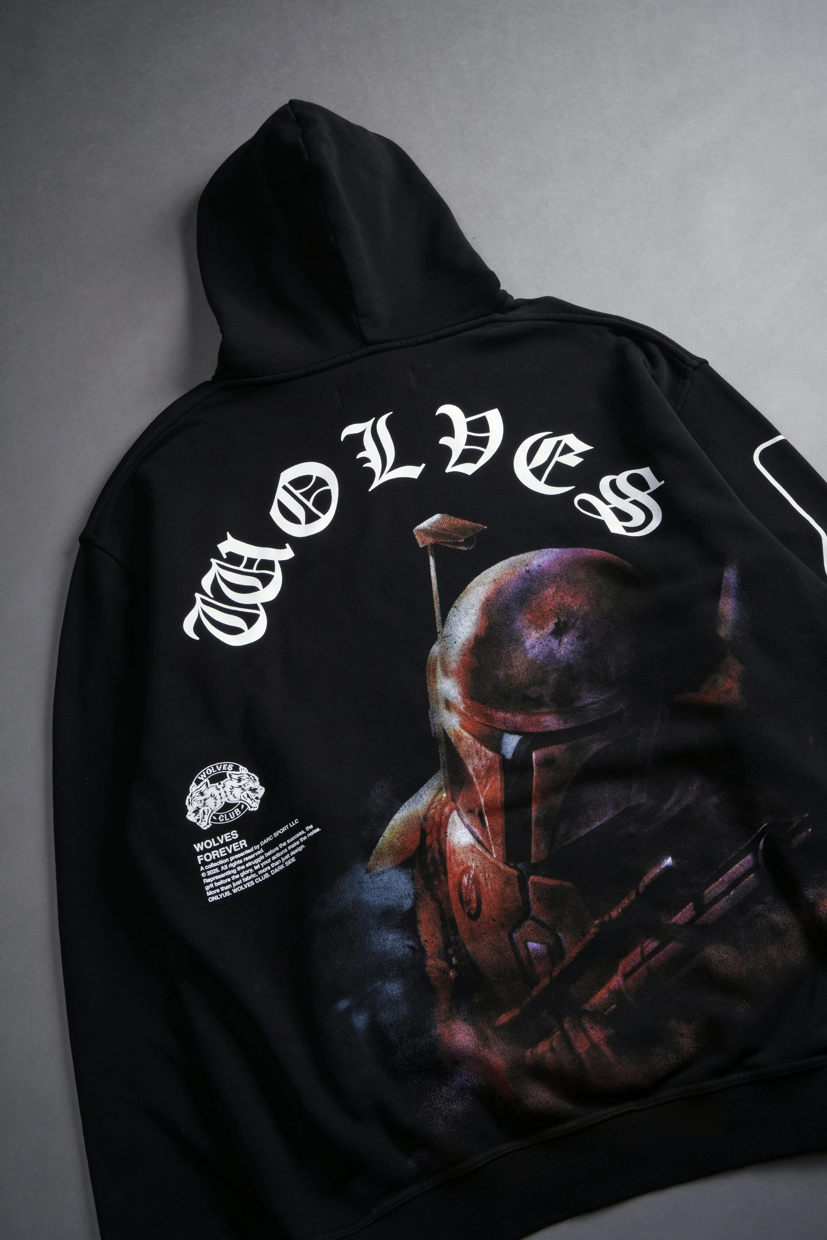 The Hunter "Pierce" Hoodie in Black