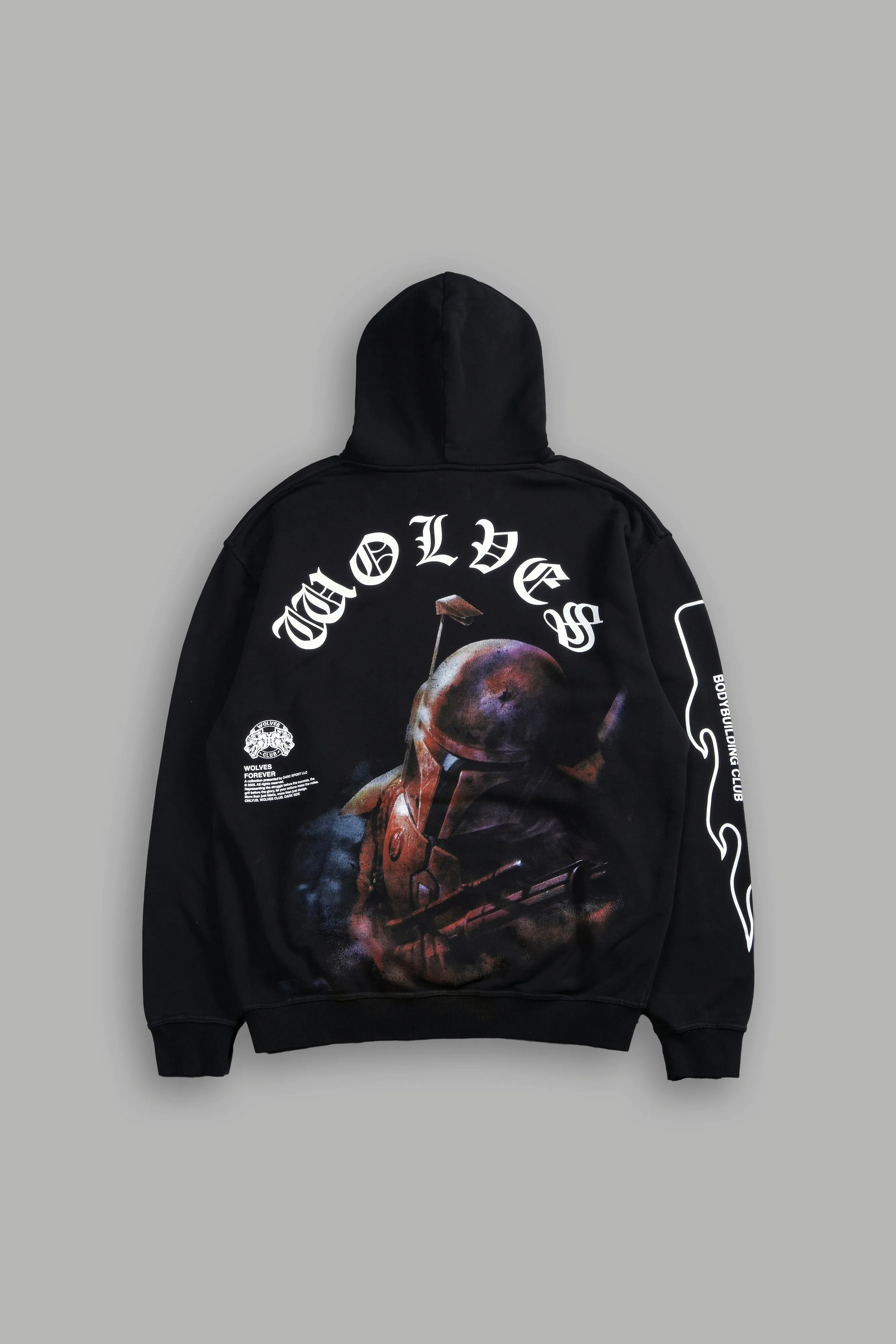 The Hunter "Pierce" Hoodie in Black