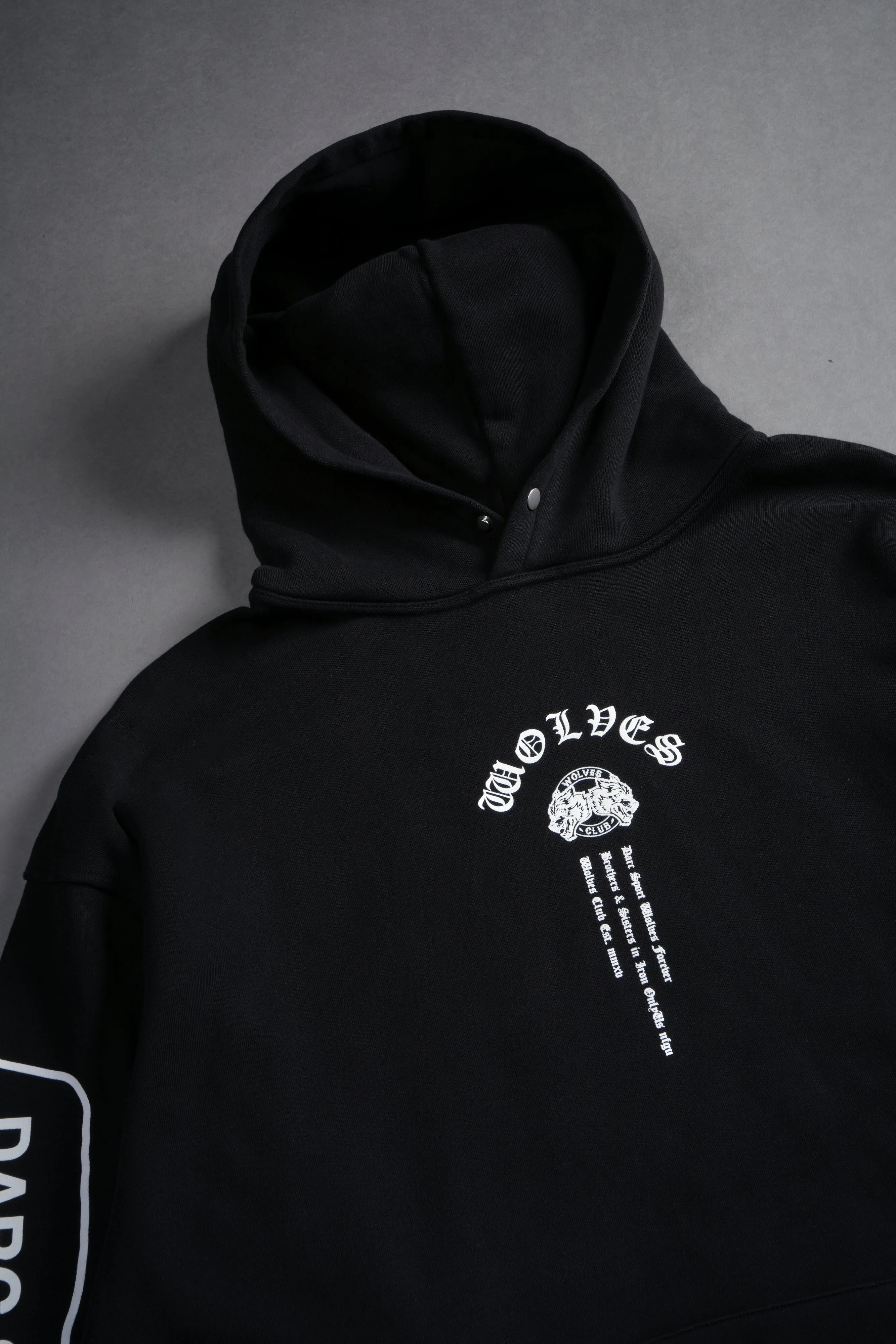The Hunter "Pierce" Hoodie in Black