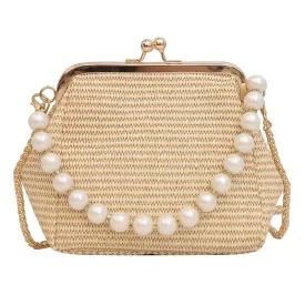 Trendy Straw Weave Shoulder Bag