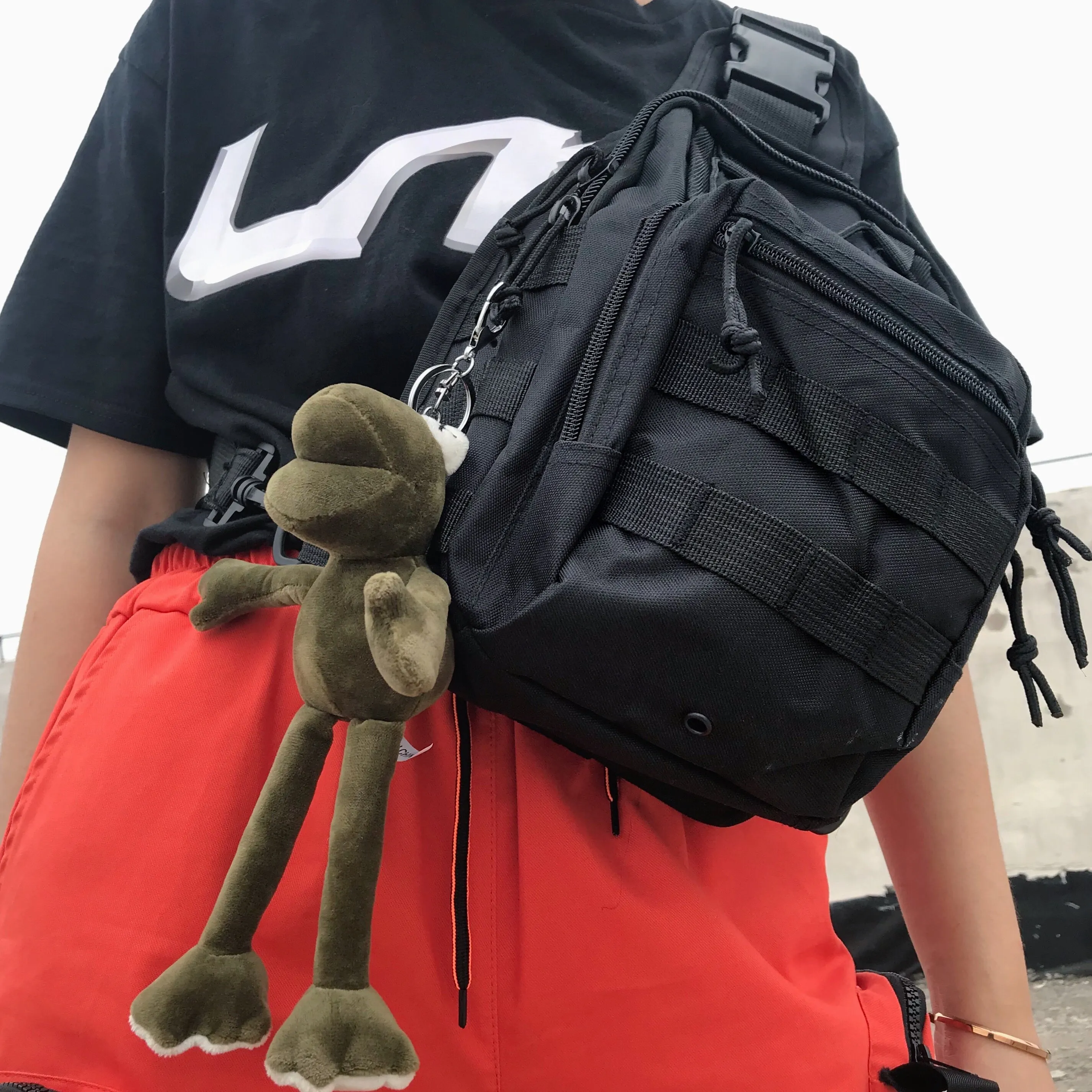 Unisex casual messenger bag KF908052