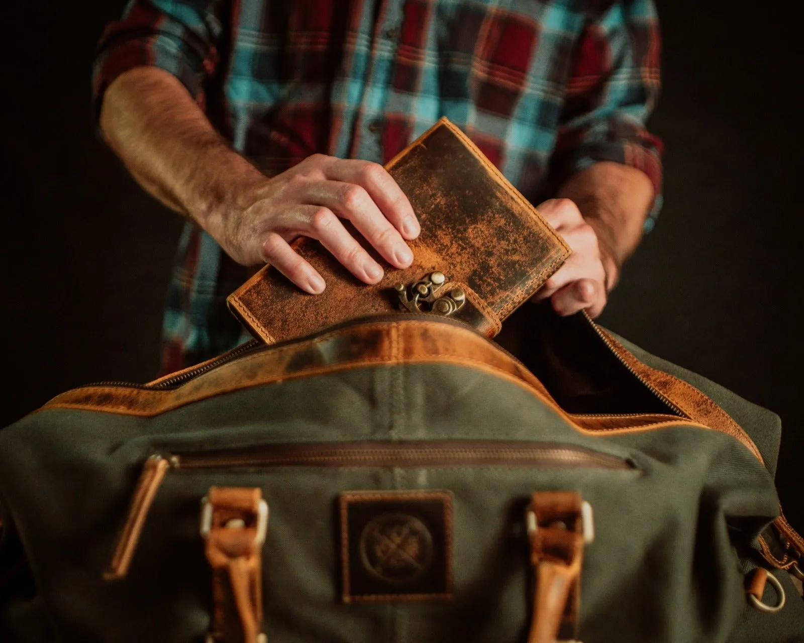 Vintage Gentlemen The “Weekender” Duffle Bag