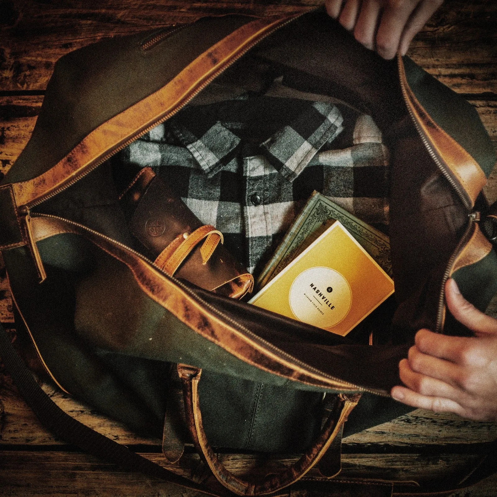 Vintage Gentlemen The “Weekender” Duffle Bag