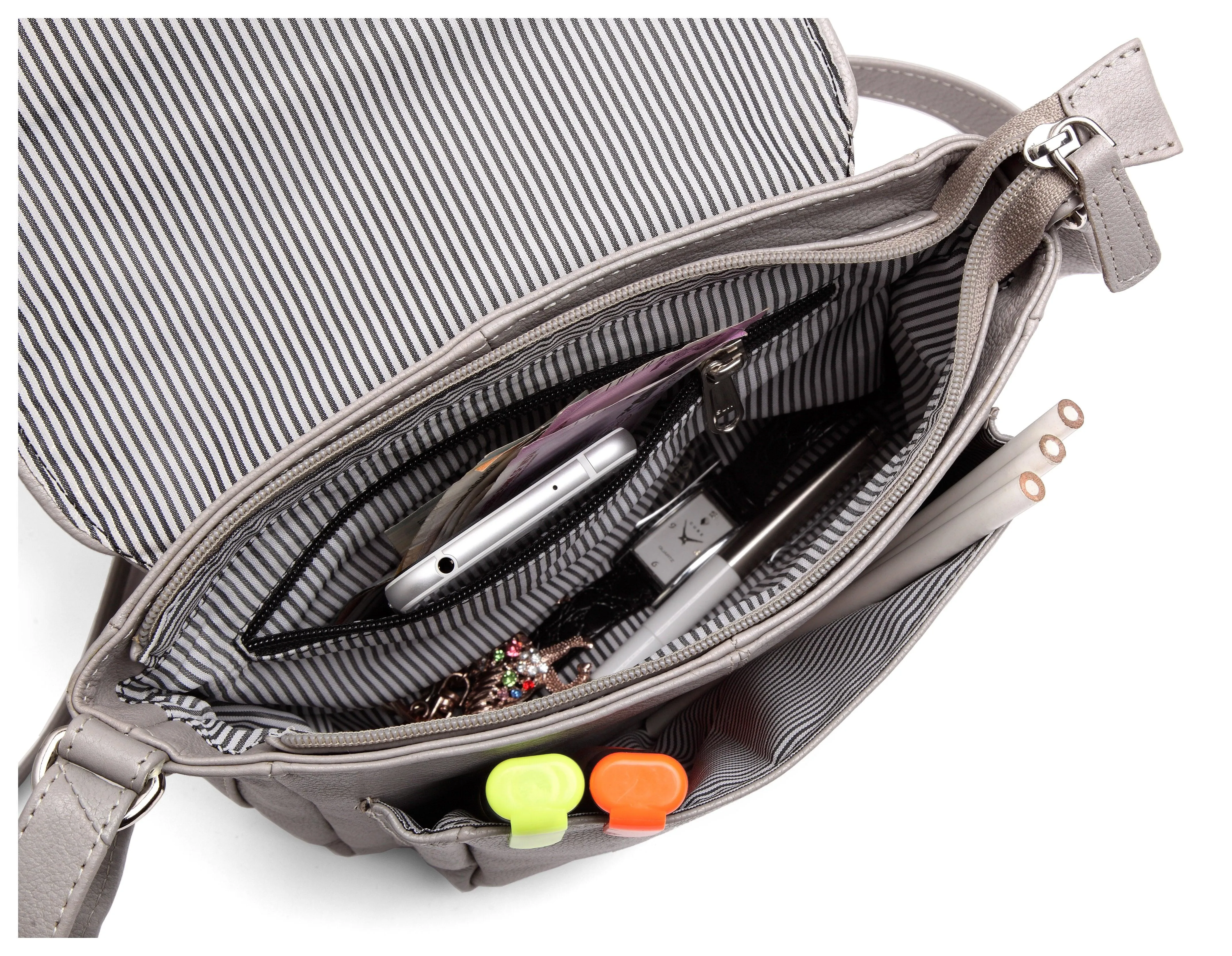 WILDHORN® Genuine Leather Ladies Sling Bag | Crossbody Bag|Shoulder Bag with Adjustable Strap for Girls & Women