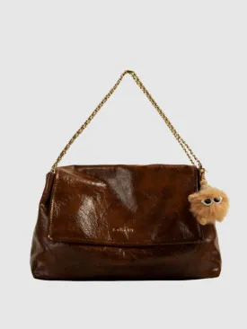 WLS Trendy Texture Shoulder Tote Bag